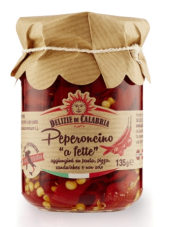 Przejdź do produktu Papryczka kalabryjska Peperoncino 135g - Delizie Di Calabria