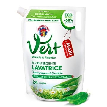 Przejdź do produktu Płyn do prania uniwersalny Eukaliptus Ekologiczny 24 prania 1,224l - Chante Clair