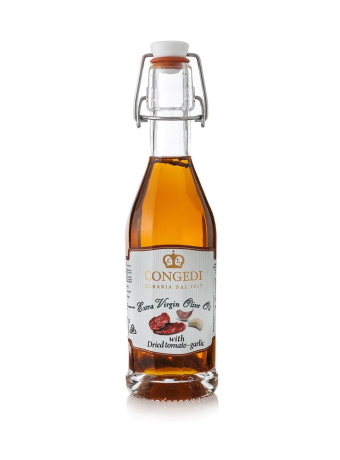 Przejdź do produktu Oliwa Olio EVO al Pomodoro Secco e Aglio 250ml - Congedi