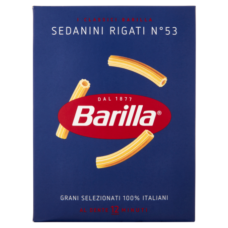 Przejdź do produktu Makaron Sedanini Rigati n53 500g - Barilla