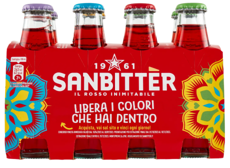 Przejdź do produktu Napój Liberia i Colori Che Hai Dentro Rosso 8x100ml - Sanbitter