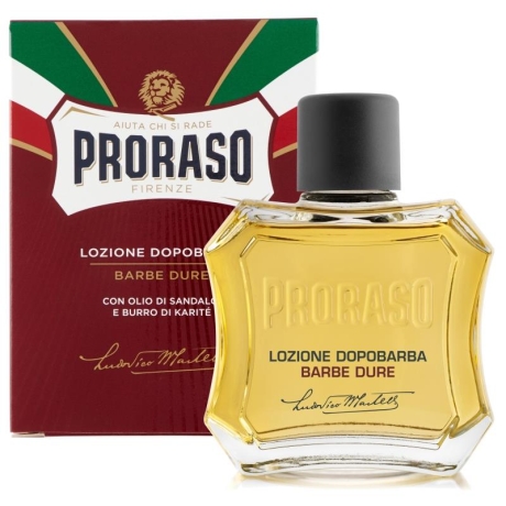 Przejdź do produktu Woda po goleniu Lozione Dopobarba Rosso Dure 100ml - Proraso