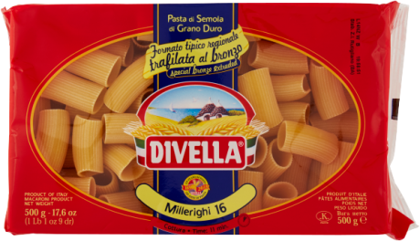 Przejdź do produktu Makaron Formati Speciali Paccheri Rigati 500g - Divella
