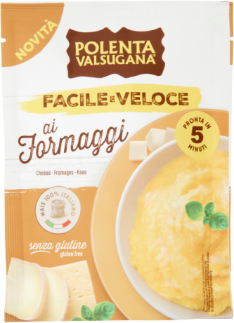 Przejdź do produktu Polenta serowa Polenta ai Formaggi 80g - Valsugana