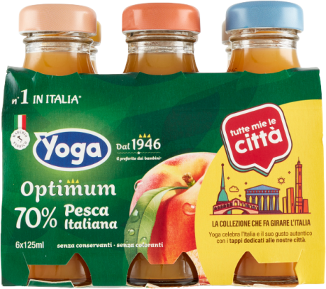 Przejdź do produktu Sok Optimum Succo Pesca 6x125ml - Yoga
