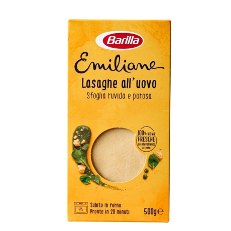 Przejdź do produktu Makaron lazania jajeczna Emiliane 500g - Barilla