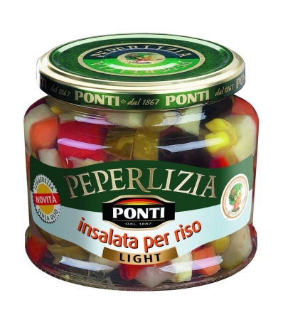 Przejdź do produktu Sałatka peperlizia insalata per riso light 350g - Ponti