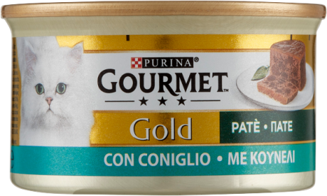 Przejdź do produktu Karma dla kota Gold Coniglio 85g - Gourmet