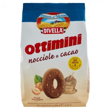 Przejdź do produktu Ciastka Ottimini Nocciola 350g - Divella
