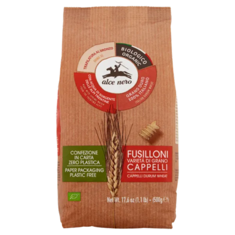 Przejdź do produktu Makaron Fusilli S. Cappelli 500g - Alce Nero BIO