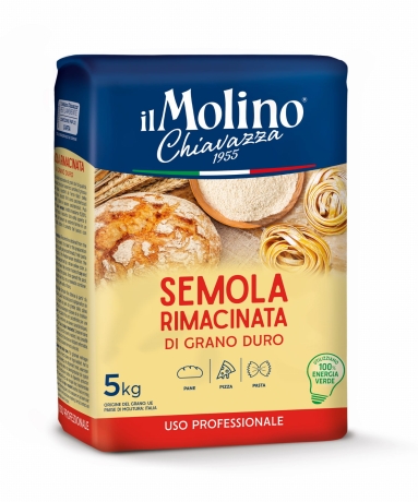 Przejdź do produktu Mąka Semola di Grano Duro 5kg - il Molino Chiavazza