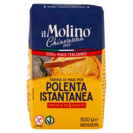 Przejdź do produktu Mąka kukurydziana instant polenta Farina di Mais per Polenta Istantanea 500g - il Molino Chiavazza