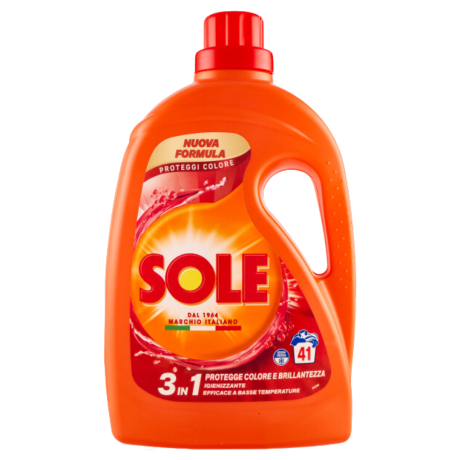 Przejdź do produktu Płyn do prania kolorowych Formula Proteggi Colore 41 prań 1,845l - Sole