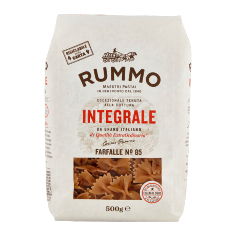 Przejdź do produktu Makaron Farfalle n. 85 Integrale 500g - Rummo