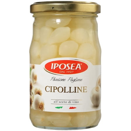 Przejdź do produktu Małe cebulki w occie winnym 290g - IPOSEA
