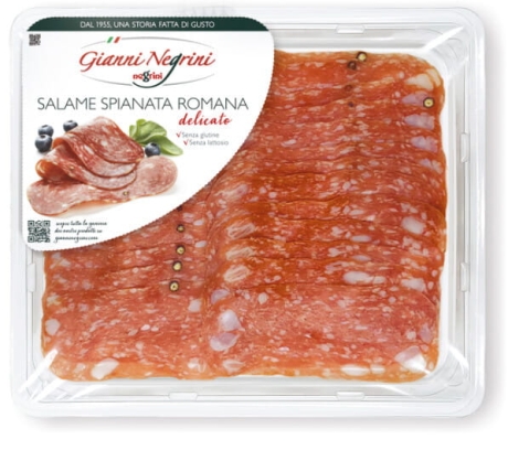 Przejdź do produktu Salami Spianata Romana plastry 110g - Gianni Negrini