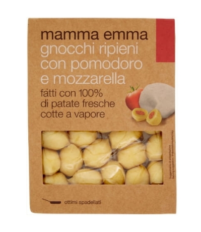 Przejdź do produktu Gnocchi nadziewane pomidorem i mozzarellą 350g - Mamma Emma