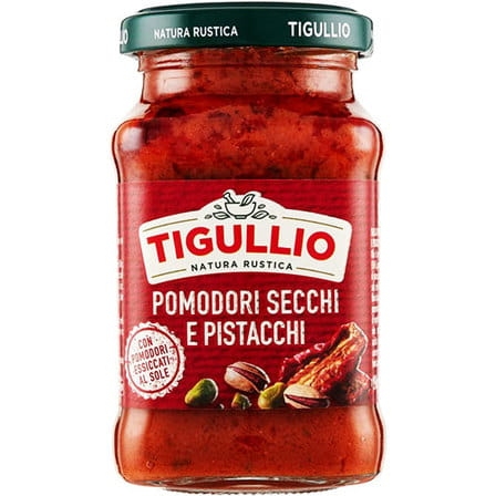 Przejdź do produktu PESTO POMODORI SECCHI E PISTACCHI 190 GR - TIGULLIO