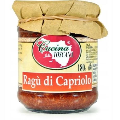 Przejdź do produktu Ragu wołowe toskańskie 180g - Cucina Toscana