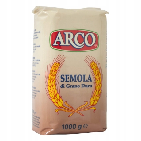 Przejdź do produktu Mąka semolina z pszenicy Durum 1kg - Arco