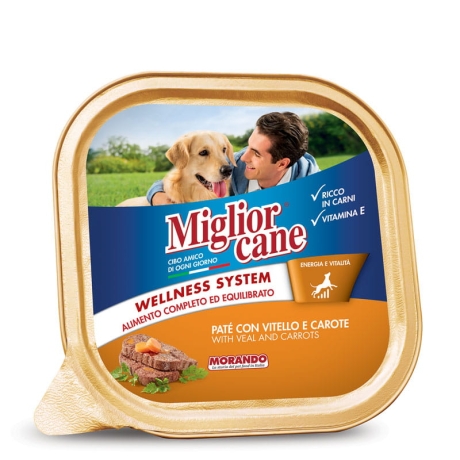 Przejdź do produktu Karma cielęca Wellness System 300g - Migliorcane