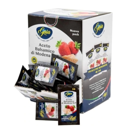 Przejdź do produktu Aceto Balsamico 5ml - Gaia bustine monoporcja / Biffi