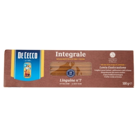 Przejdź do produktu Makaron Linguine n7 Integrali 500g - De Cecco