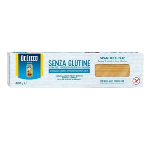 Przejdź do produktu Makaron Senza Glutine spaghetti n12 400g - DeCecco
