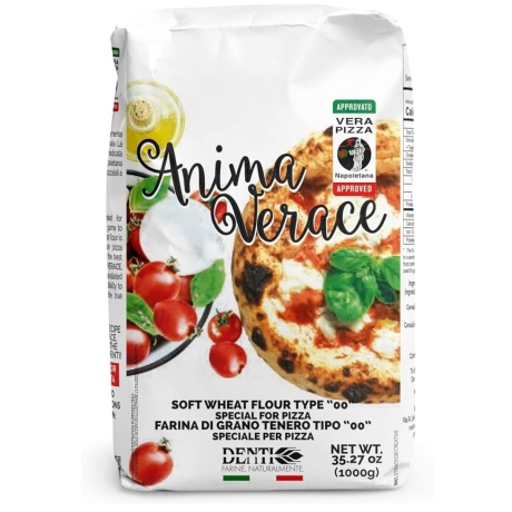 Przejdź do produktu Mąka do pizzy Verace Anima 1kg - Denti