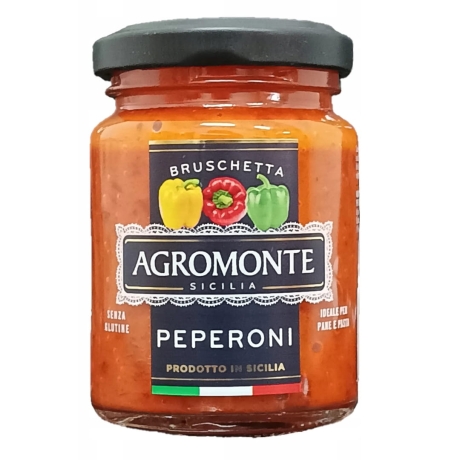 Przejdź do produktu Pesto paprykowe Bruschetta 100g - Agromonte