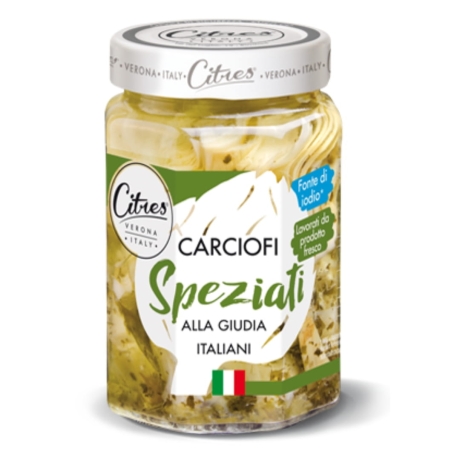 Przejdź do produktu Przyprawione kaczochy Carciofi Giudea 290g - Citres