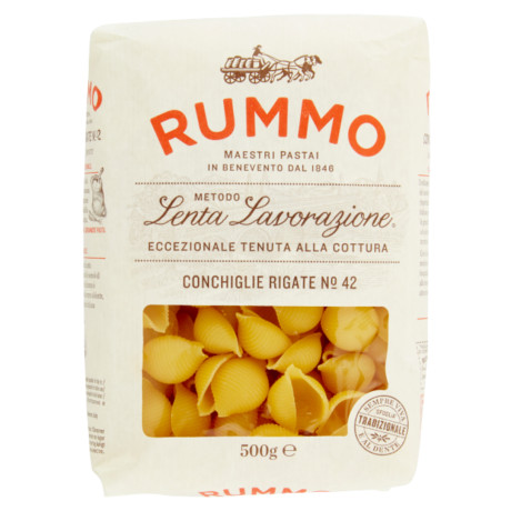 Przejdź do produktu Makaron Conchiglie Rigate n42 500g - Rummo