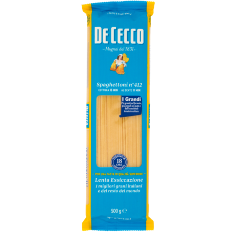 Przejdź do produktu Makaron Di Semola Spaghettoni n412 500g - De Cecco