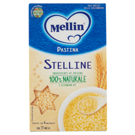 Przejdź do produktu Makaron dla dzieci Pastina Stelline 350g - Mellin