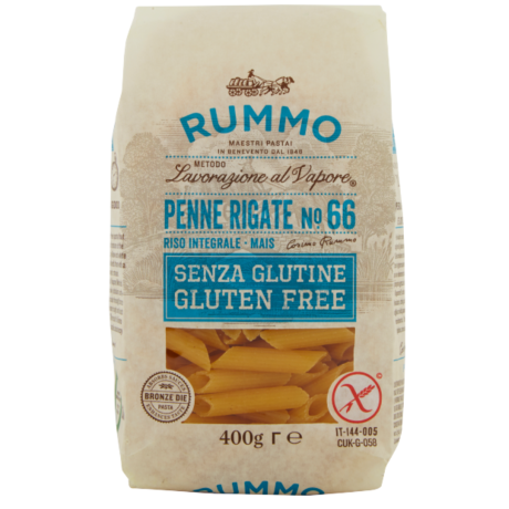 Przejdź do produktu Makaron Penne Rigate n66 Senza glutine 400g - Rummo