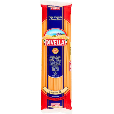 Przejdź do produktu Makaron płaskie Spaghetti Linguine 14 500g - Divella