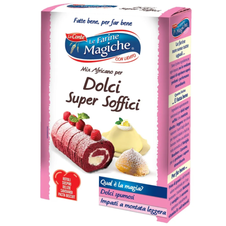 Przejdź do produktu Mąka cukiernicza LE FARINE MAGICHE 200g - Lo Conte