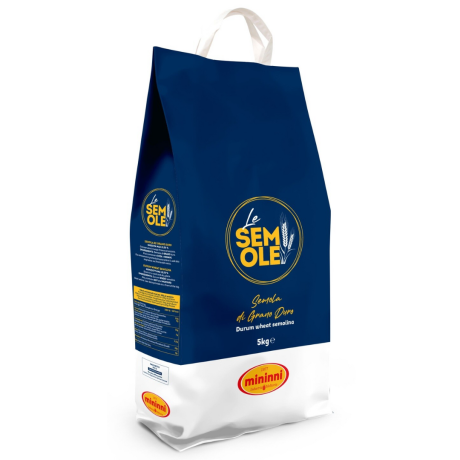 Przejdź do produktu Mąka pszenna Semolina Di Grano Duro 5kg - Mininni