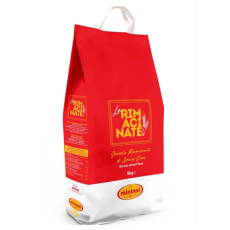 Przejdź do produktu Mąka Semola Rimacinata Grano Duro 5kg - Mininni