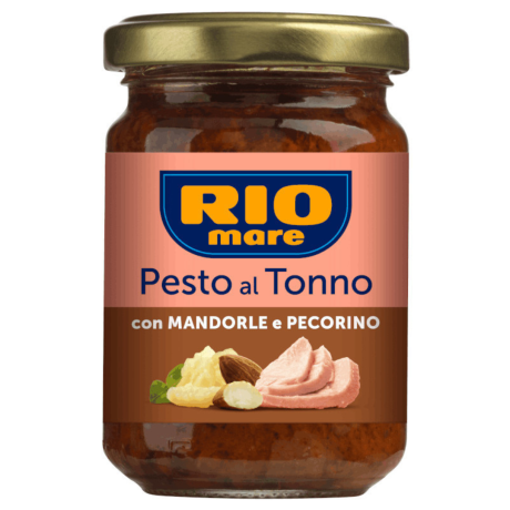Przejdź do produktu Pesto z tuńczykiem Pesto con mandorle pecorino 130g - Rio Mare