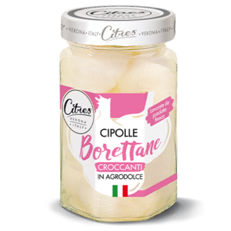 Przejdź do produktu Cebulki Borettane Cipolle Agrodolce 290g - Citres