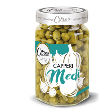 Przejdź do produktu Kapary w occie średnie 290g - Citres