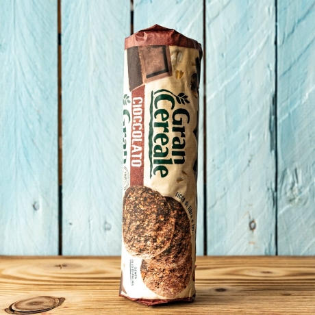 Przejdź do produktu Włoskie ciasteczka pełnoziarniste czekoladowe - Gran Cereale