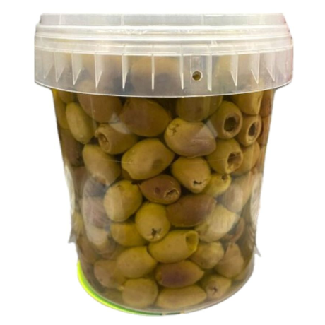 Przejdź do produktu Oliwki zielone drylowane Taggiasche Denocciolate 820g - Miccio