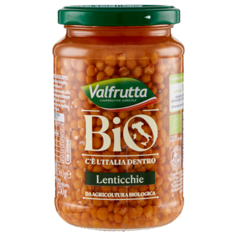 Przejdź do produktu Włoska Soczewica Ekologiczna 360g - Valfrutta