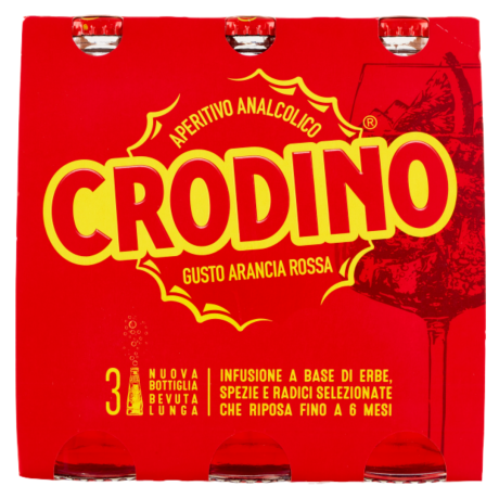 Przejdź do produktu Napój Aperitif bezalkoholowy Rosso 3x175 ml - Crodino