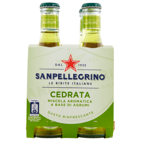 Przejdź do produktu Napój gazowany Cedrata 4x200ml - San Pellegrino