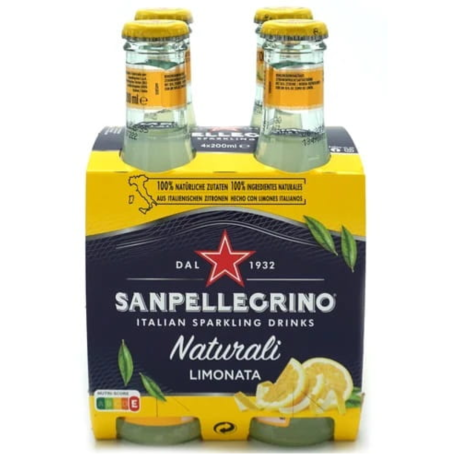 Przejdź do produktu Napój gazowany Naturali Limonata 4x200ml - San Pellegrino