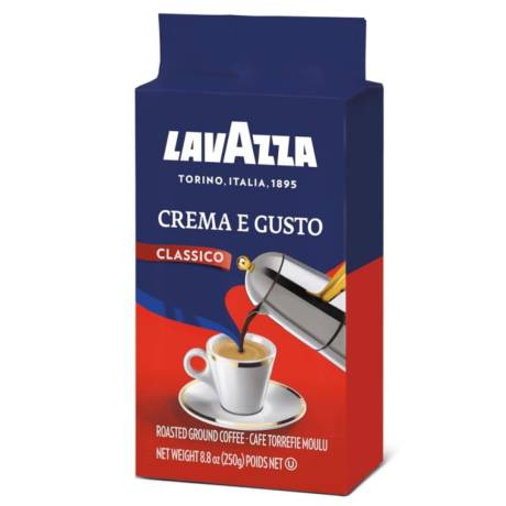 Przejdź do produktu Kawa mielona Crema e Gusto Classico 250g - Lavazza