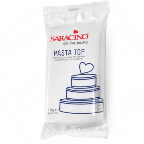 Przejdź do produktu Masa cukrowa do okładania biała White Top Paste 1kg - Saracino